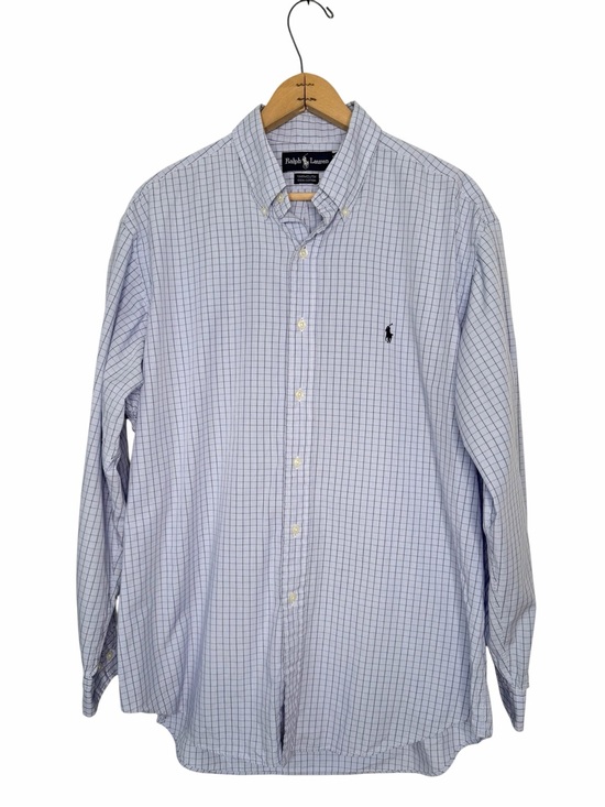 Ralph Lauren Other - Ralph Lauren Yarmouth Button Collar Oxford Dress Shirt Blue Size 16.5 34/35